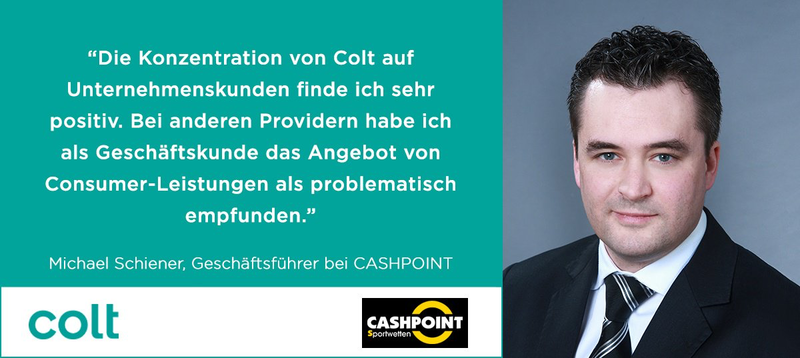 Referenzschreiben Cashpoint Sportwetten