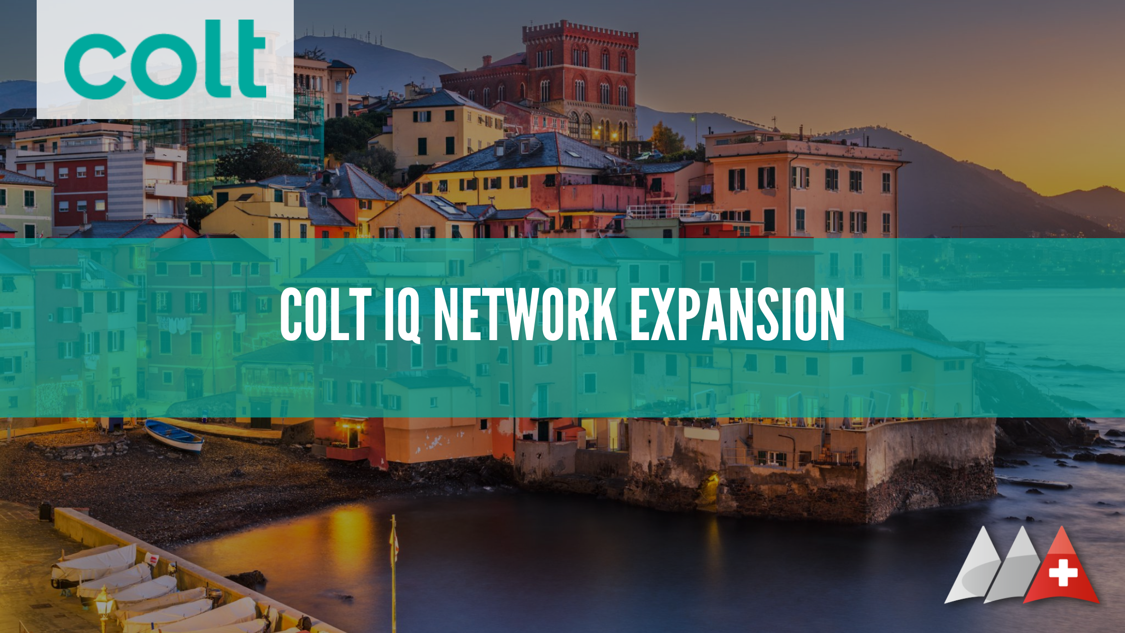 Colt Announces IQ Network Expansion in Genova