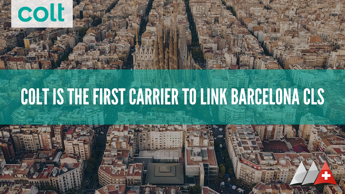 Colt is the first carrier to link Barcelona CLS